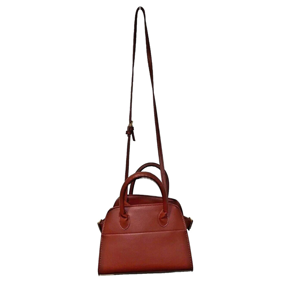 The Row Margaux 10 Bag in Cuir Saddle Leather SOLD OUT MSRP $4600 NWOT - Picture 7 of 16